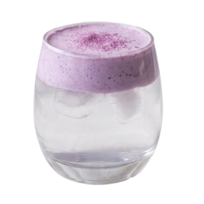 Coconut Blueberry Cloud Beverage