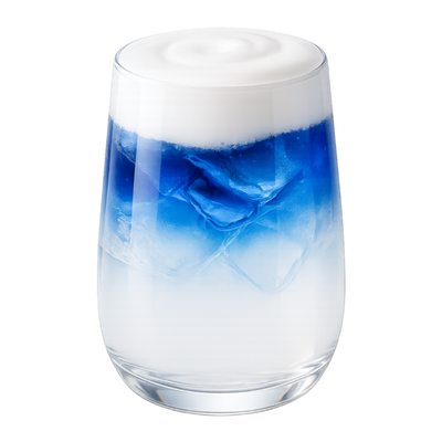 Coconut Blue Spirulina Salty Cloud Beverage