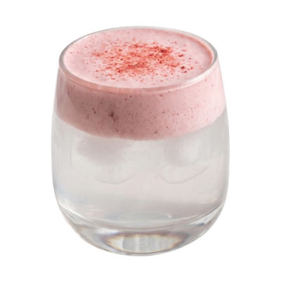 Coconut Strawberry Cloud Beverage
